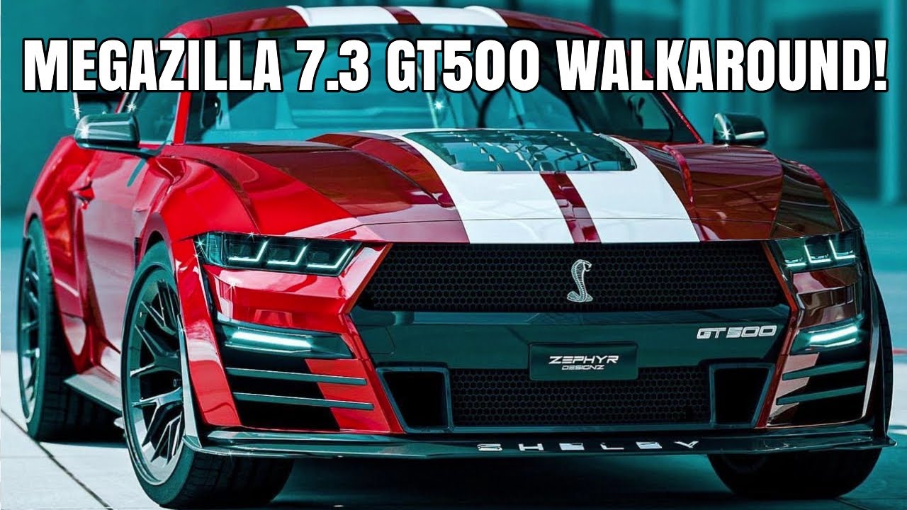 MEET the all New 7.3 “MEGAZILLA” SHELBY GT500! *Selling Hulk For It!