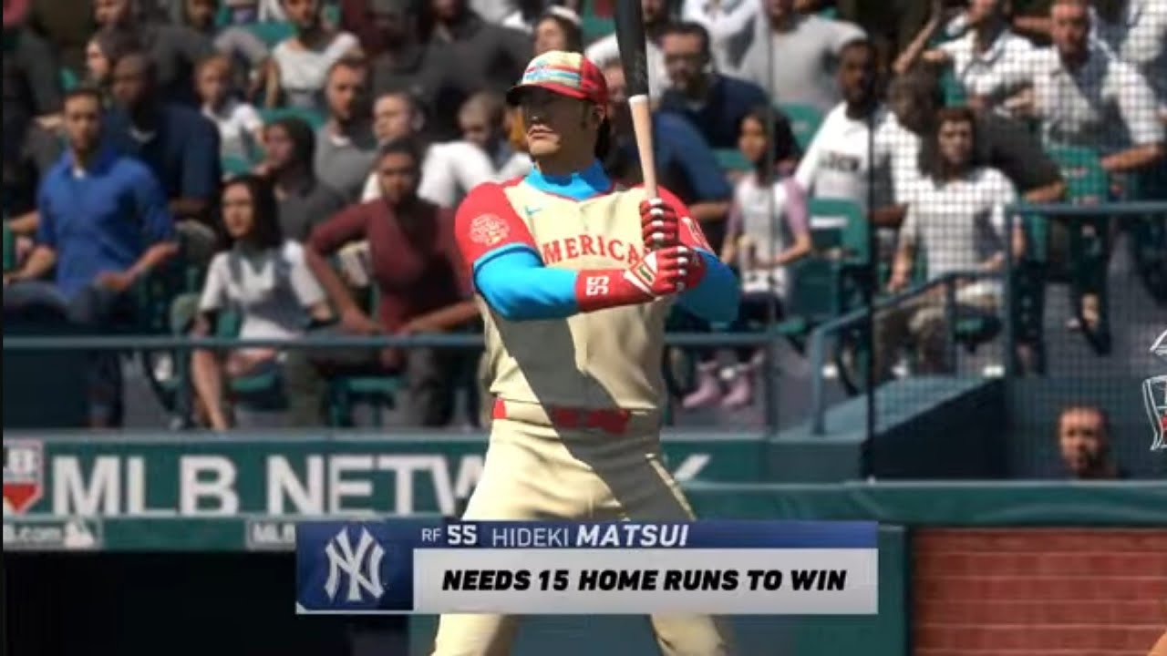MLB The Show 25 Home Run Derby Hideki Matsui 🆚 Jose Abreu at Old Texas!