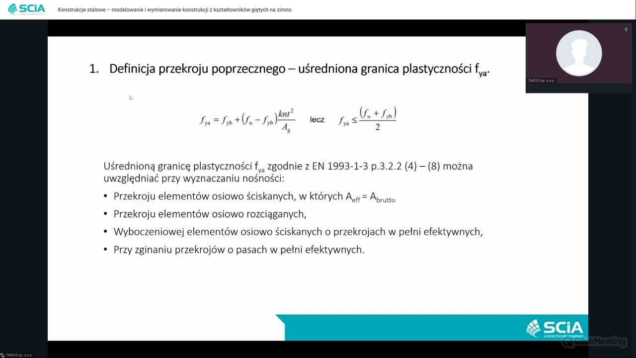 Webinarium: Konstrukcje stalowe z kształtowników giętych na zimno