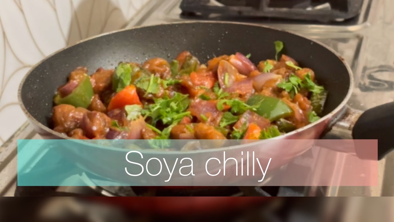 Soya chilly | Easy recipe | 