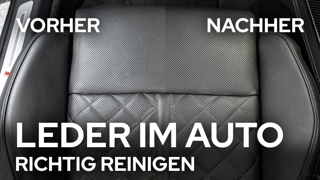 Auto Lederpflege: Leder richtig reinigen & pflegen I Audi S8