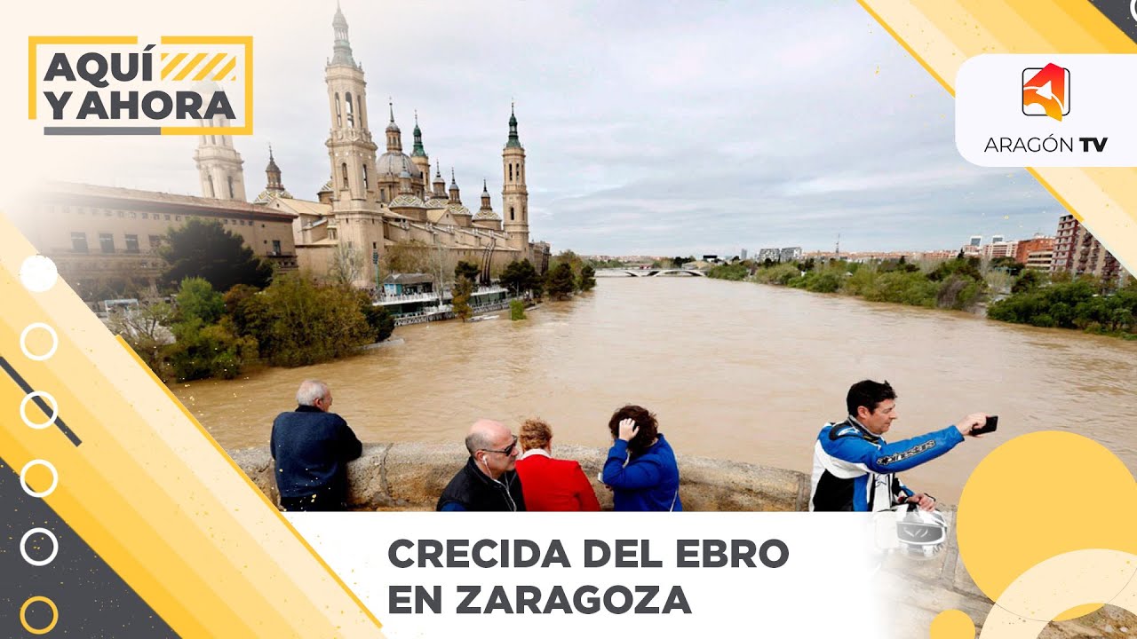 La crecida del Ebro llega a Zaragoza