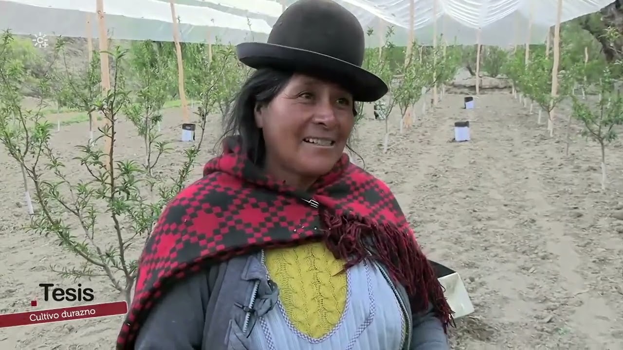 El proyecto de durazno en Bolivia de Iñaki Hormaza junto a Ayuda en Acción en 