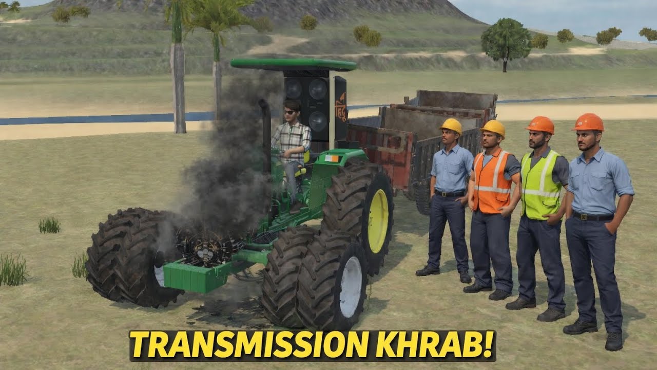 👉 मिट्टी ट्रॉलिंग में बीच रास्ते ट्रांसमिशन फेल! 😳 फिर किया पूरा Repair & Modify 🚜