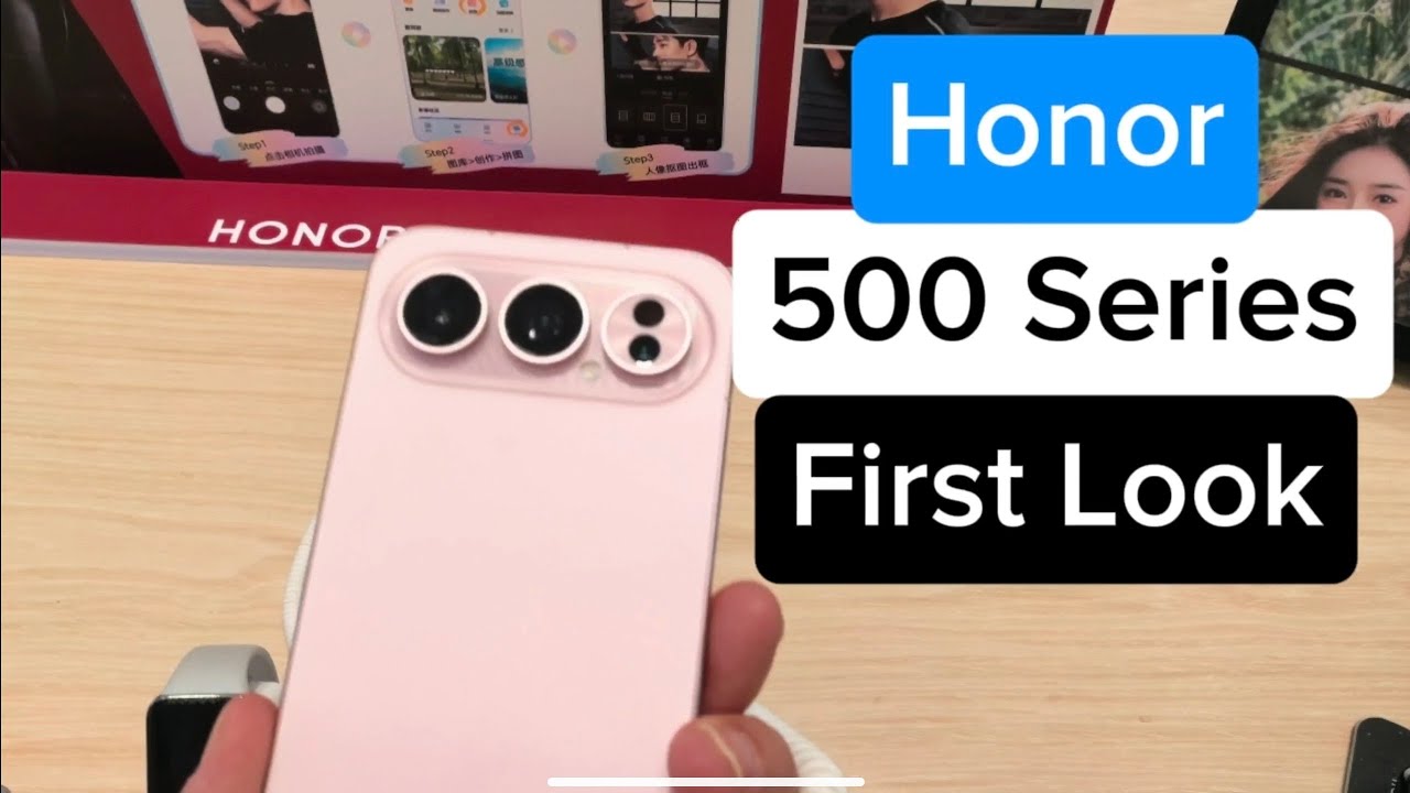 Honor 500 Pro &ndash; First Hands-On from Guangzhou, China 🇨🇳 | Early Look & First Impressions