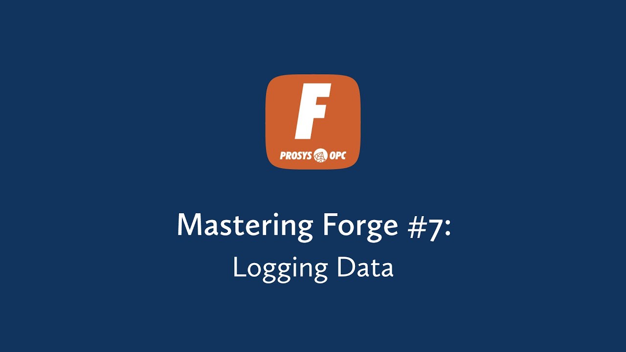Mastering Forge – Logging Data