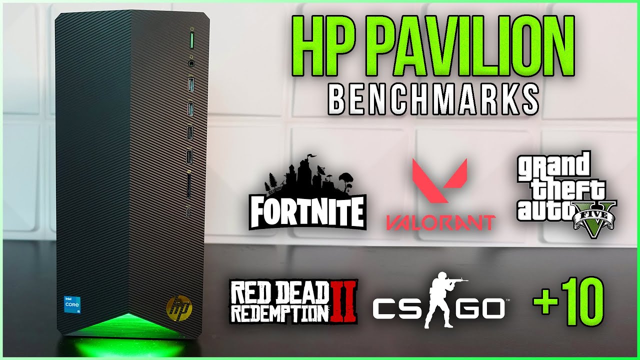 HP Pavilion Gaming Desktop Benchmarks in 9 Games!