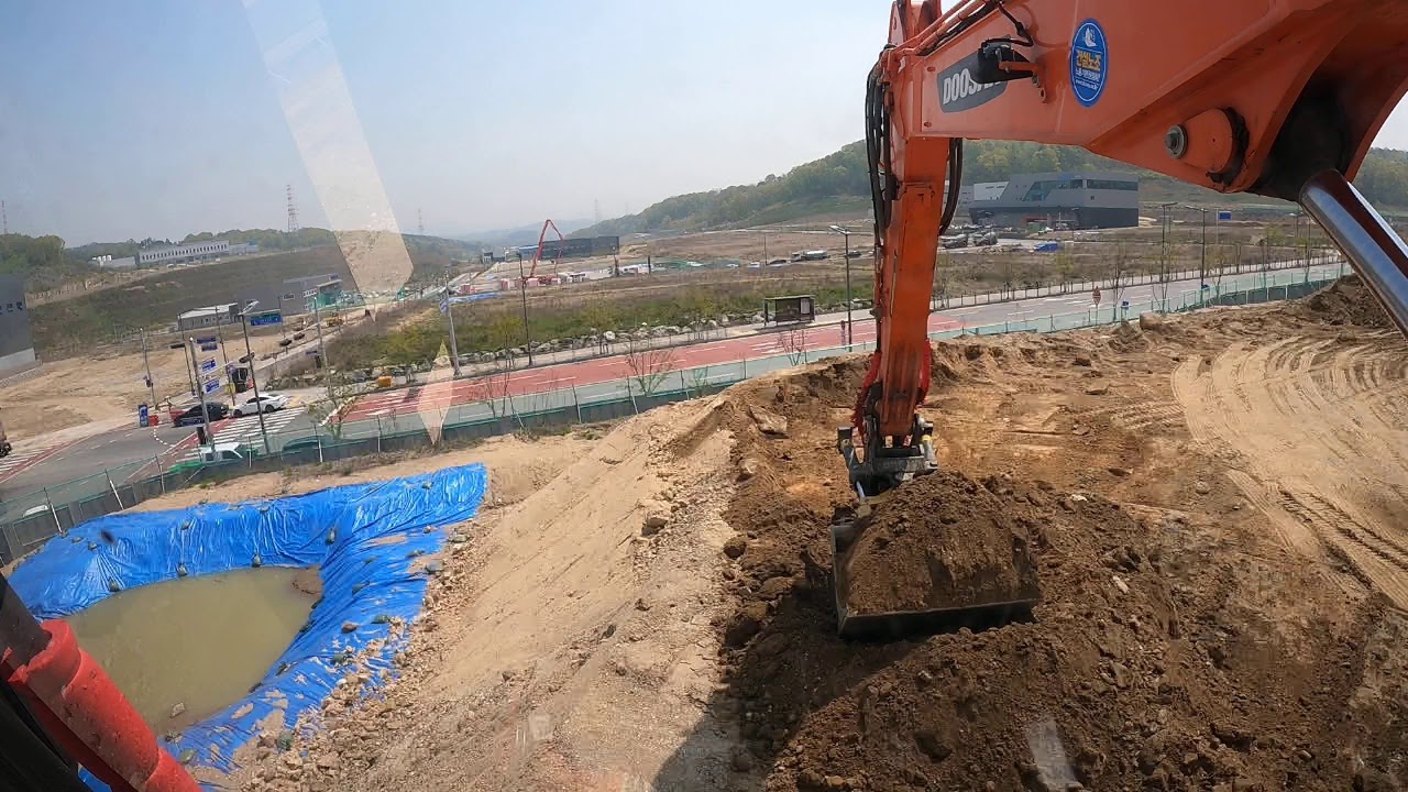 23톤덤프상차작업..어떻게 먹을까? 소통^^