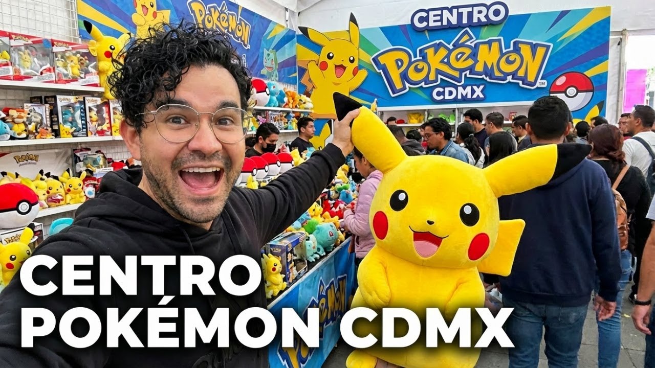 Acompáñame al Centro Pokemon de la CDMX 