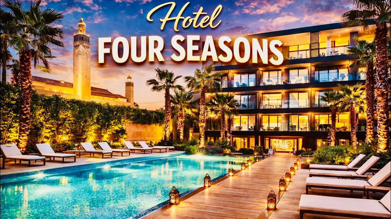 من بين أجمل الفنادق بالدار البيضاء Four Seasons