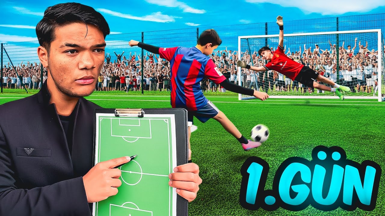 FUTBOL TAKIMI SATIN ALDIM - antrenör oldum