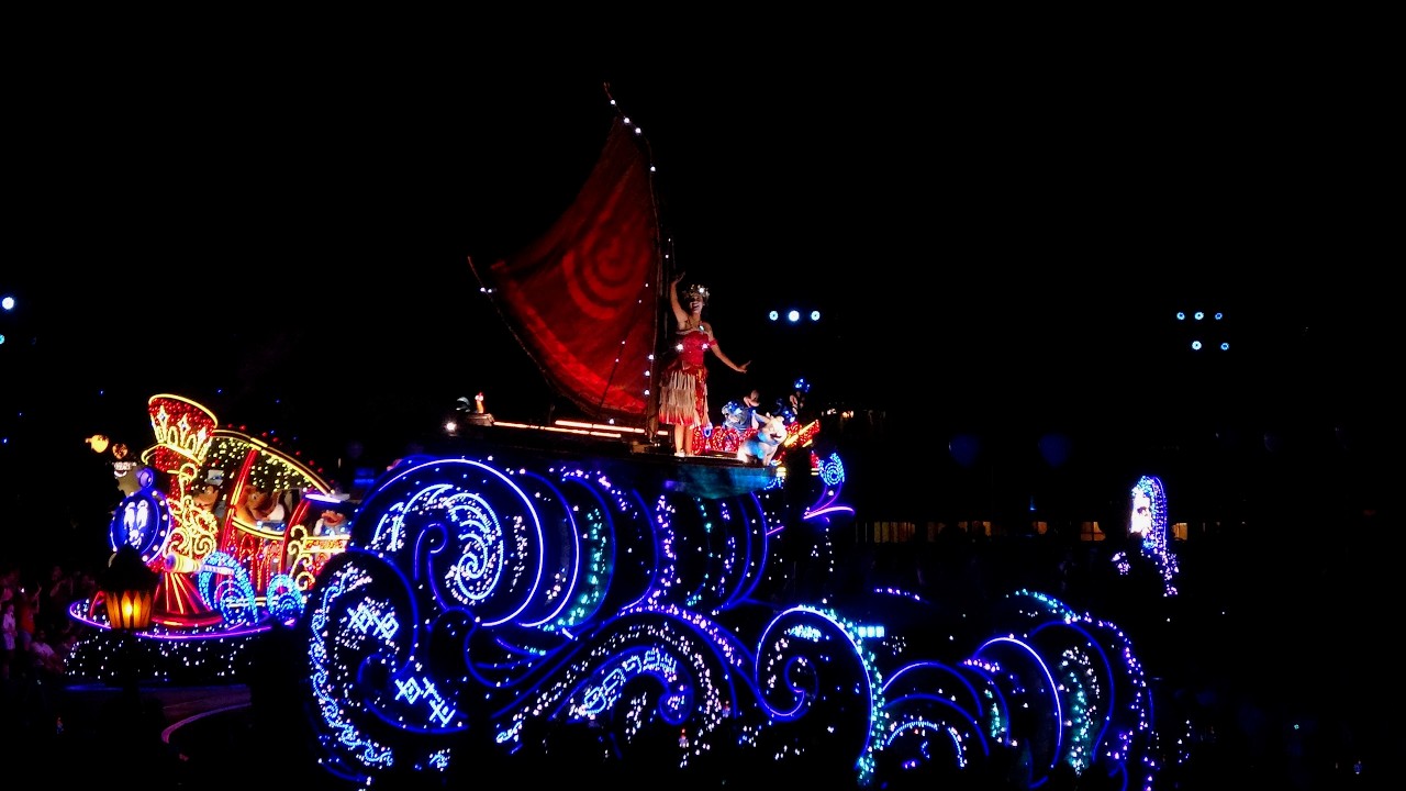 Disney: Starlight Dream the Night Away Parade (August 27th, 2025 at 11PM from the Castle Stage) (4K)