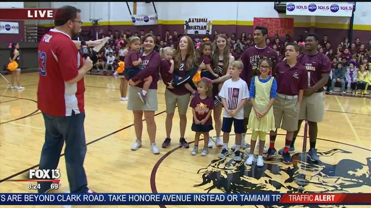 FOX 13 Pep Rally: Bayshore Christian