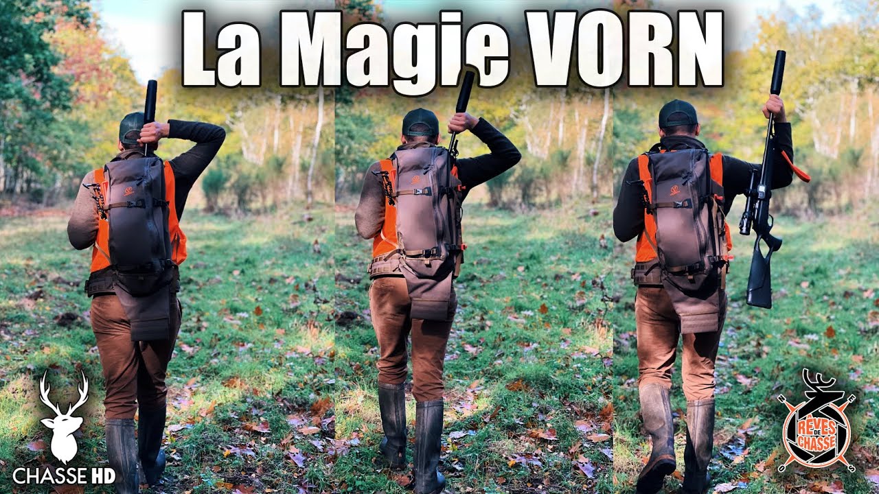 UNIQUE AU MONDE : LES SACS À DOS DE CHASSE VORN - LES ESSAIS D'ALEX !