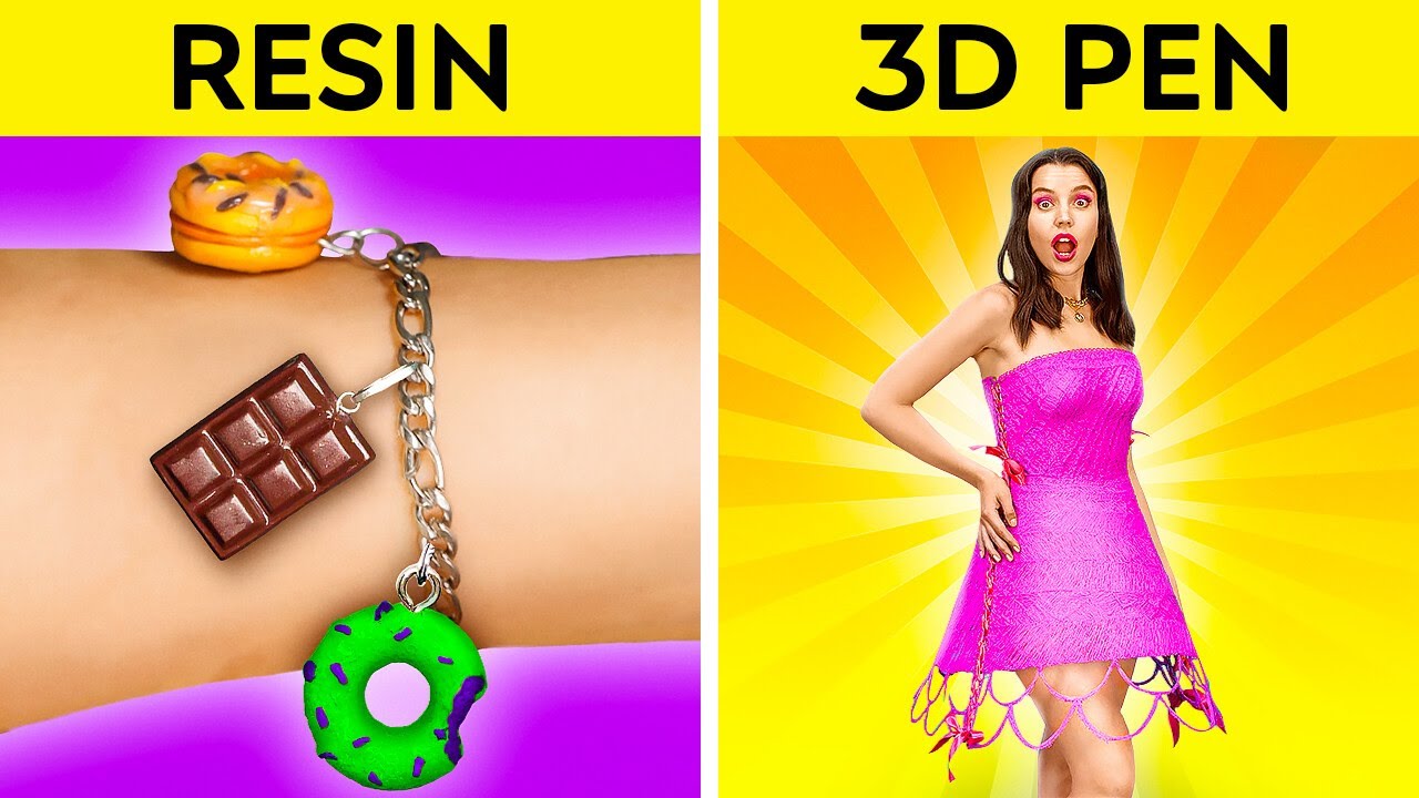 CRAFT SPECIALI || Penna 3D, Colla Caldo e RESINA! Dai Vita alle Tue Idee con 123 GO! SCHOOL