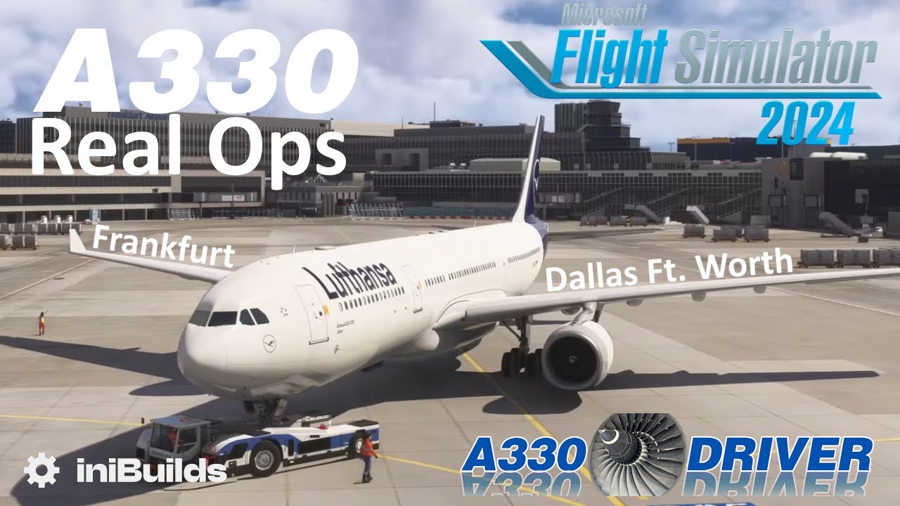 Lufthansa A330 Real Ops | Frankfurt - Dallas Ft. Worth