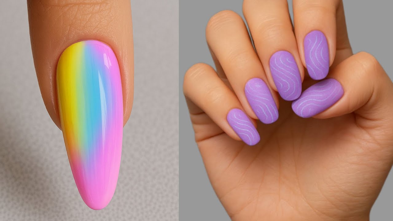 Trendy Nail Art 2025 | Beautiful & Simple Nail Designs You Can Do at Home