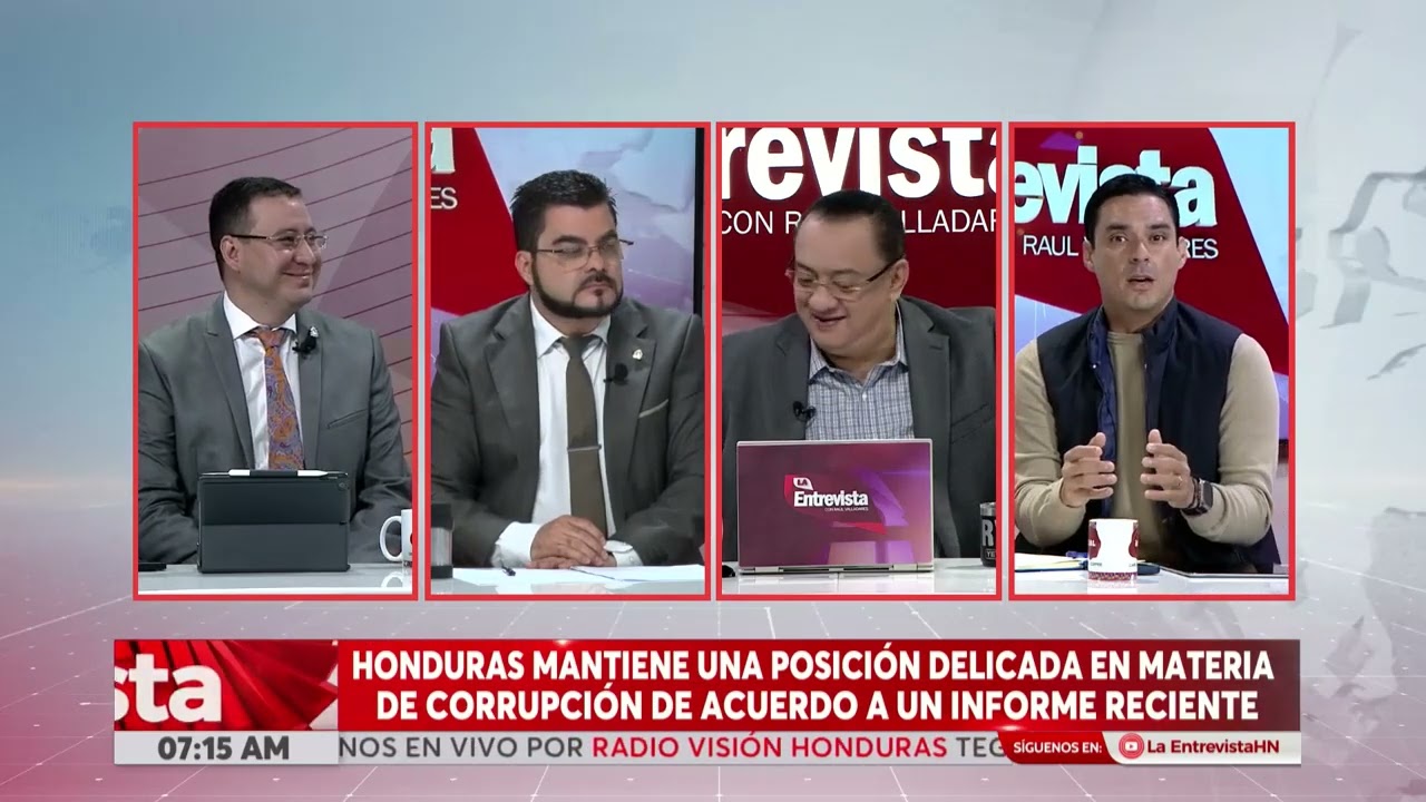 LA ENTREVISTA l Honduras mantienen una posición delicada en materia de corrupción, según informes