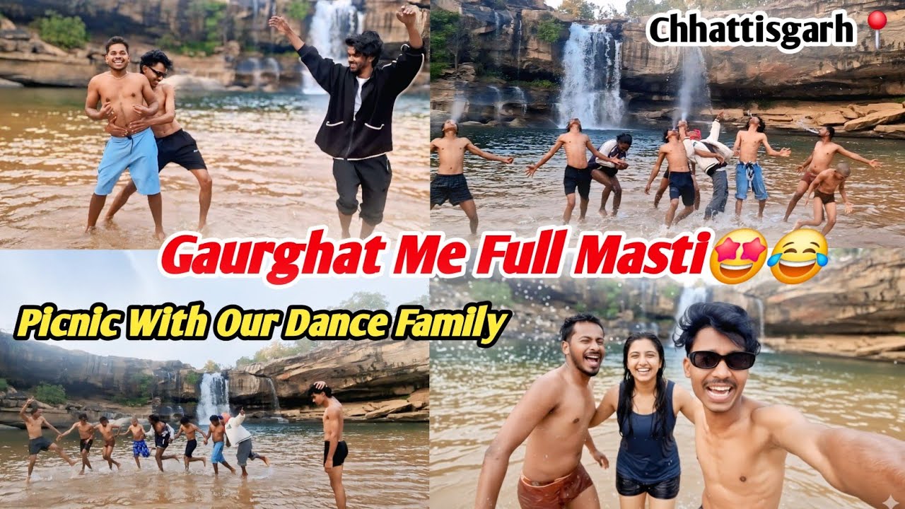 Picnic With Dance Family | Gaurghat Me Full Masti 🤩 | Best Picnic Spot | Vlog155 | #damunkavlog