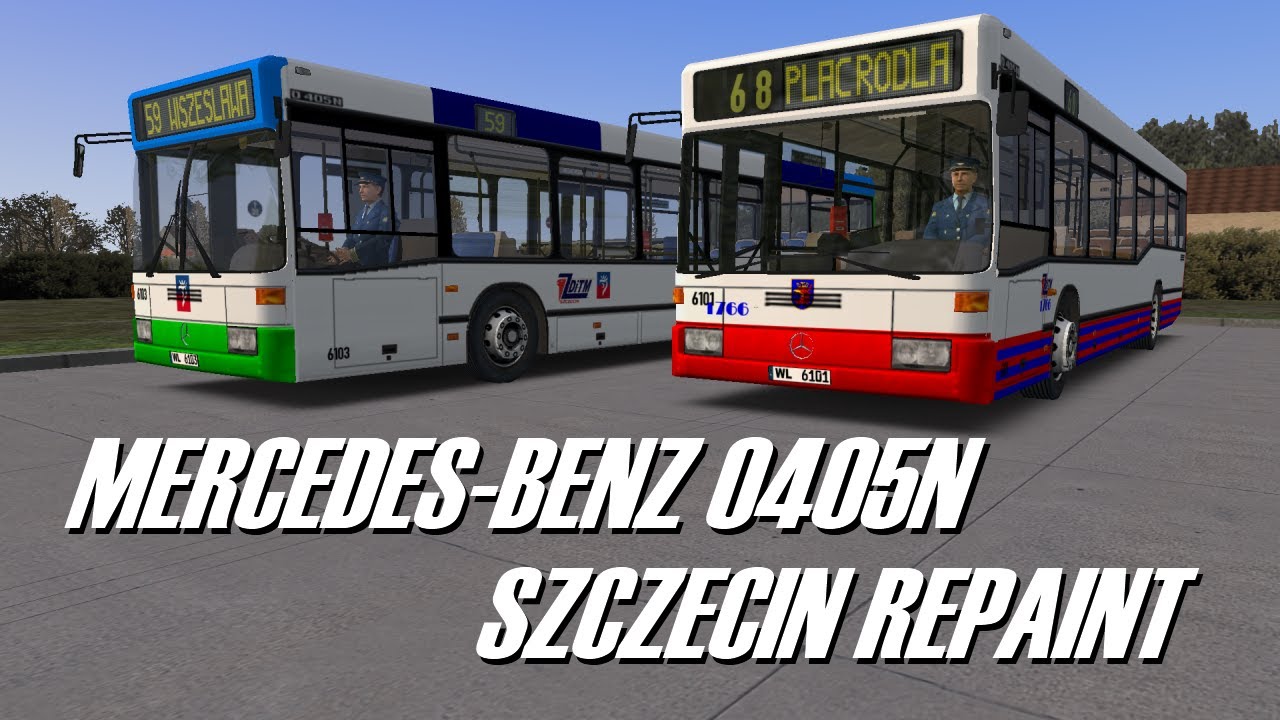 OMSI - Mercedes-Benz O405N - Project Szczecin