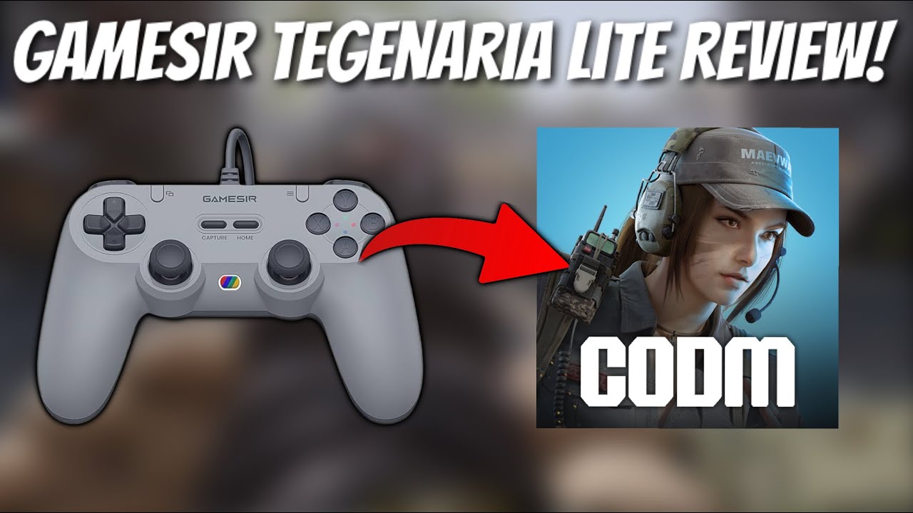 Reviewing The GameSir Tegenaria Lite Wired Controller On COD Mobile!