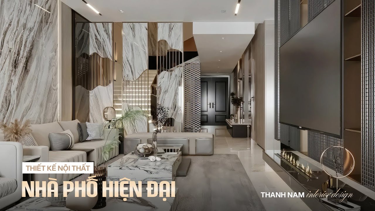 NỘI THẤT NHÀ PHỐ HIỆN ĐẠI | THIẾT KẾ - THI CÔNG NỘI THẤT TRỌN GÓI