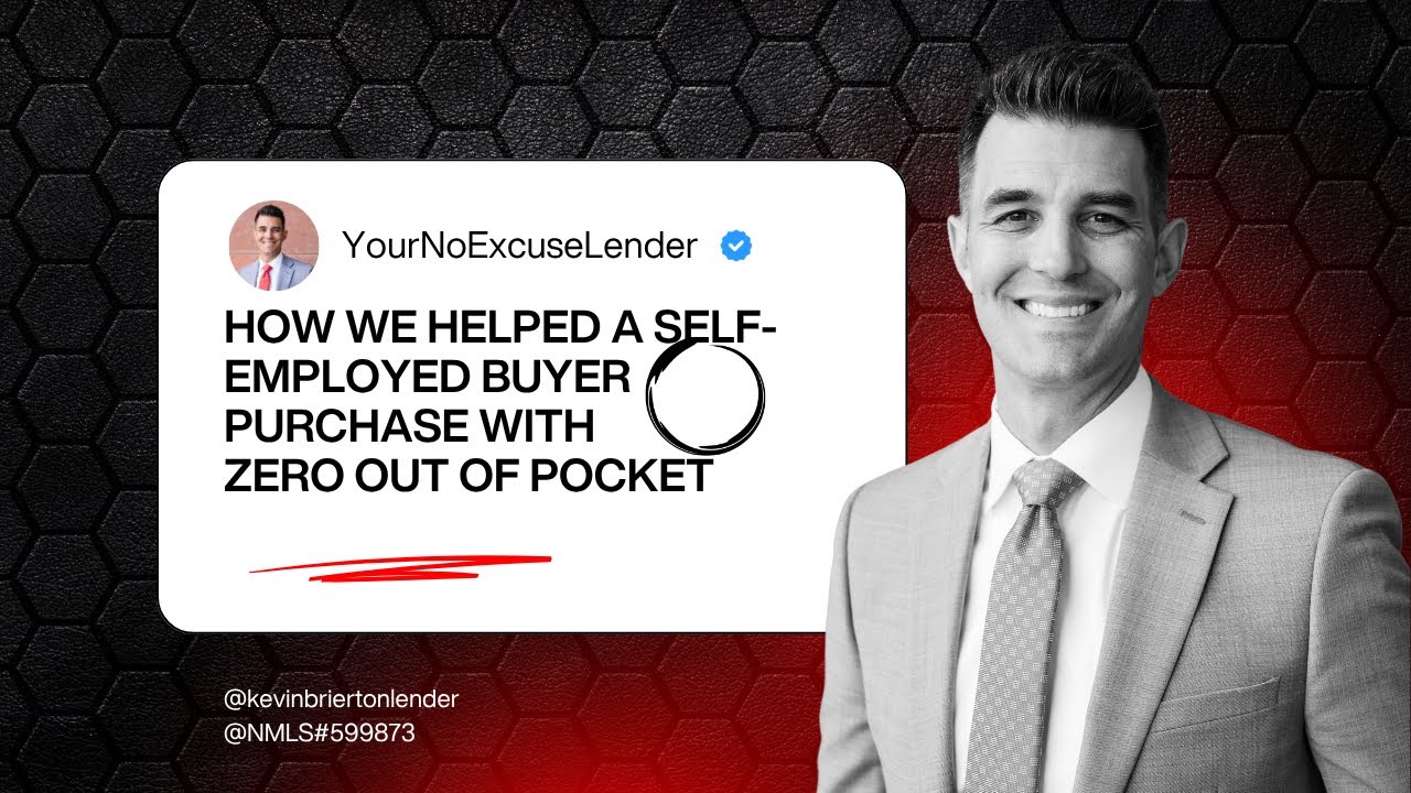 How We Helped a Self-Employed Buyer Purchase with Zero Out of Pocket