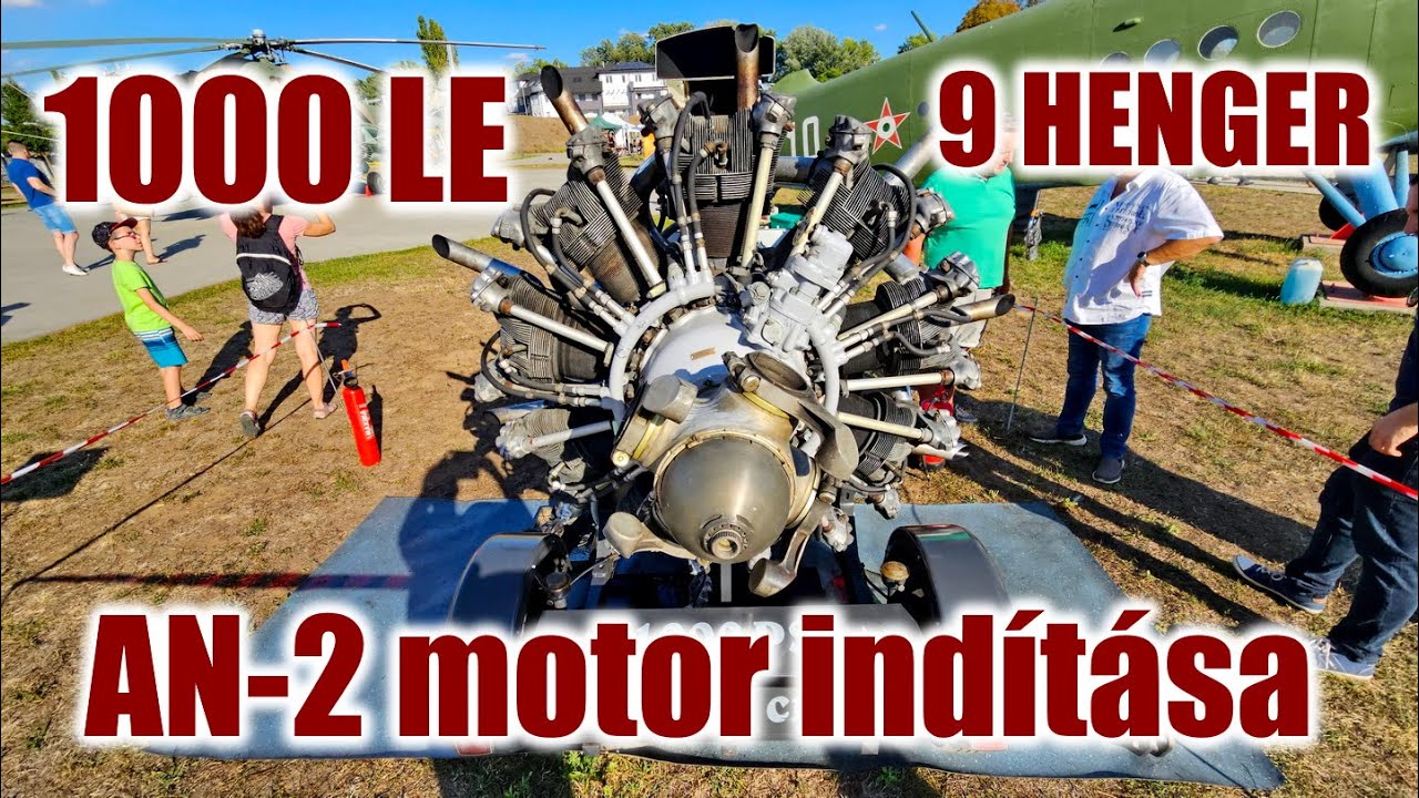 AN-2 repülőgép motor indítása és halála. :)