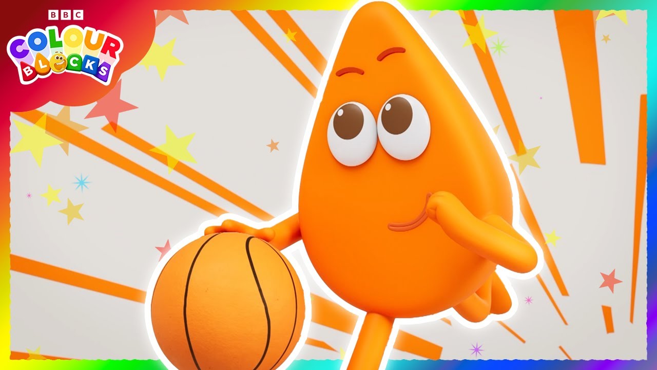 Summer Olympics - Active and Fun! | Kids Learn Colours | Colourblocks