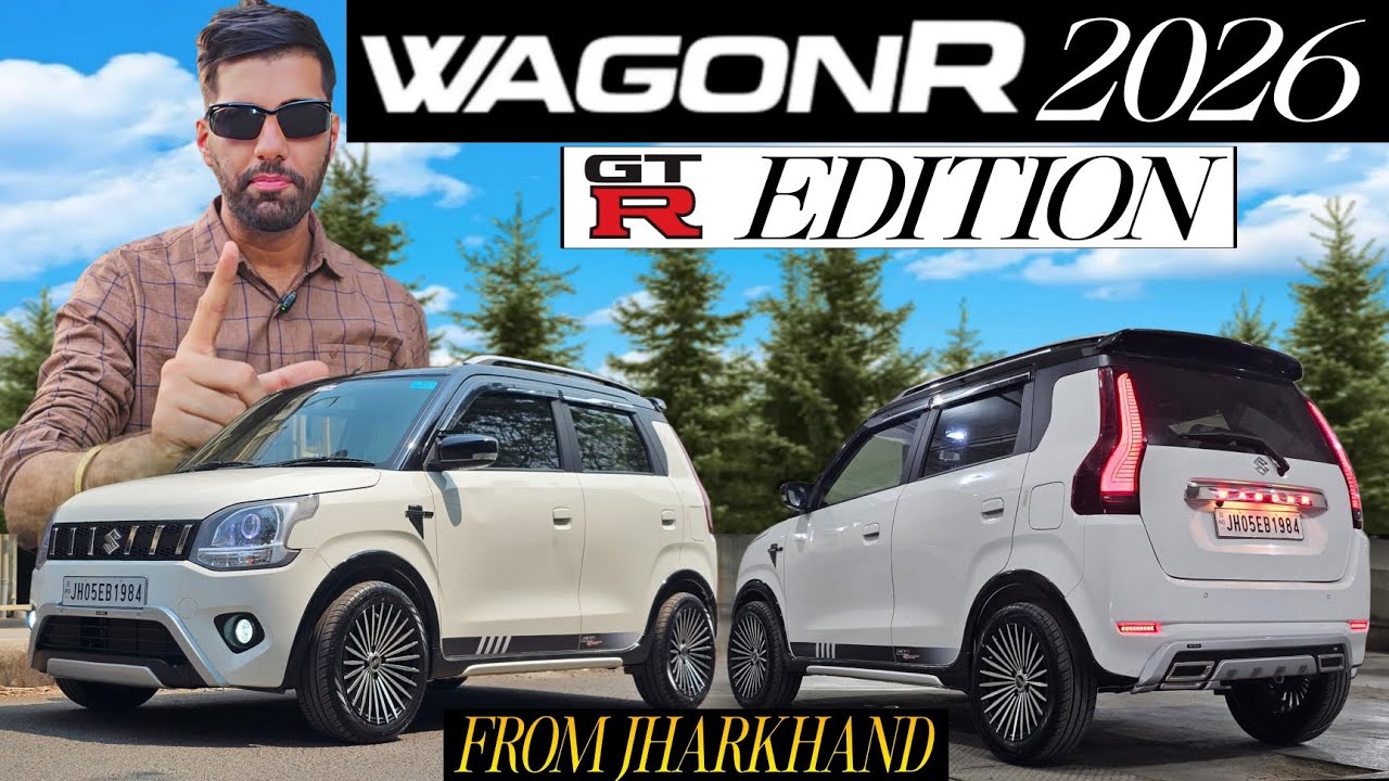 INDIA'S FIRST WAGONR 2026 GTR EDITION ALL THE WAY FROM JHARKHAND...!!!