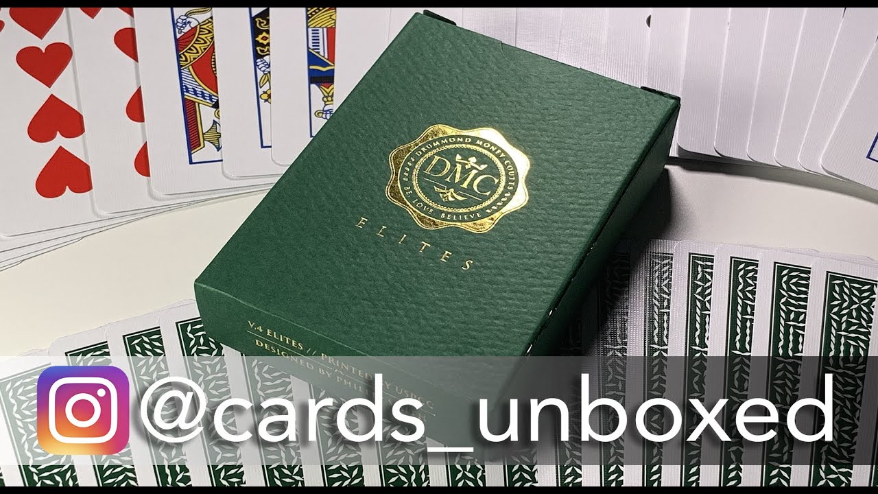 Cards Unboxed DMC Elites v4 Full Marked Playing Cards