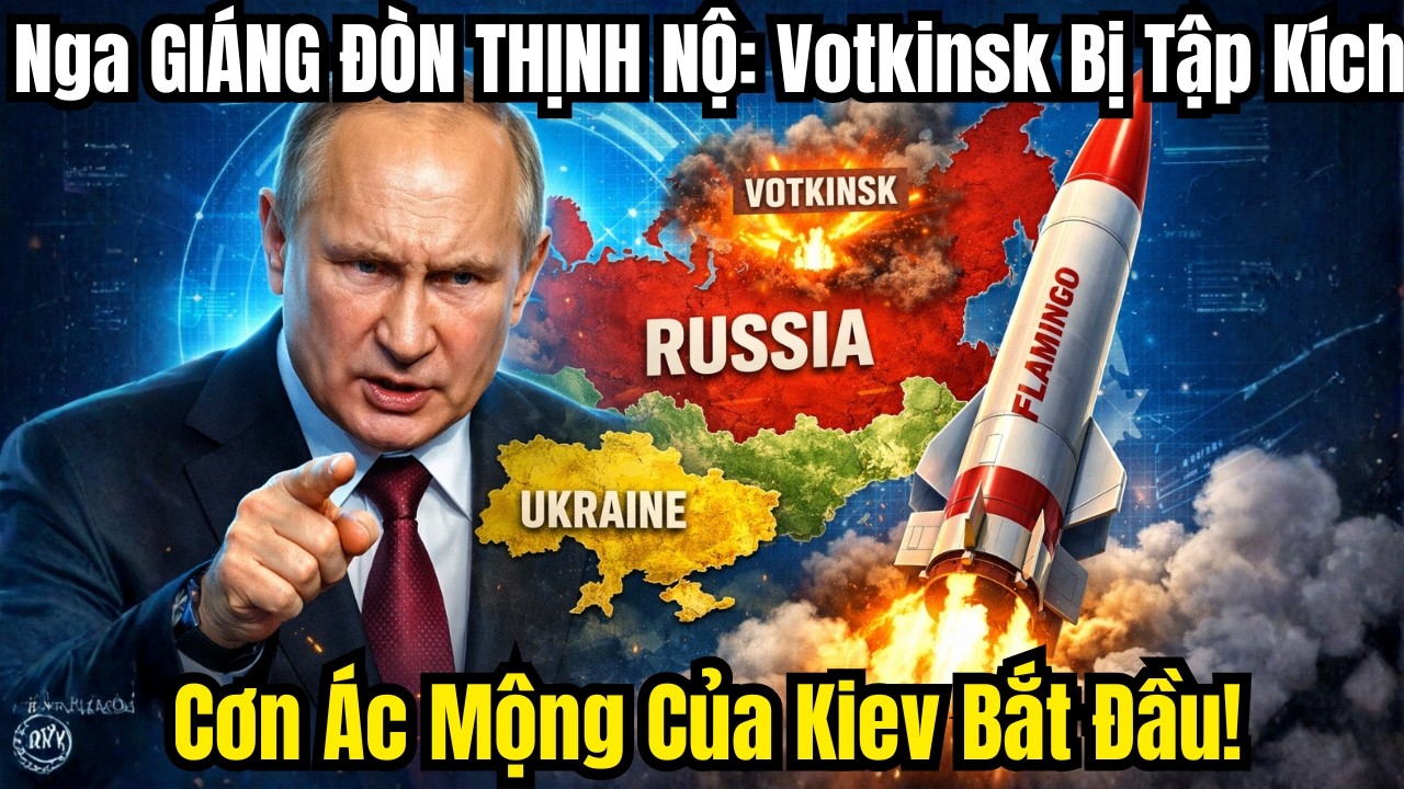Nga GIÁNG ĐÒN THỊNH NỘ: Votkinsk Bị Tập Kích – Cơn Ác Mộng Của Kiev Bắt Đầu!