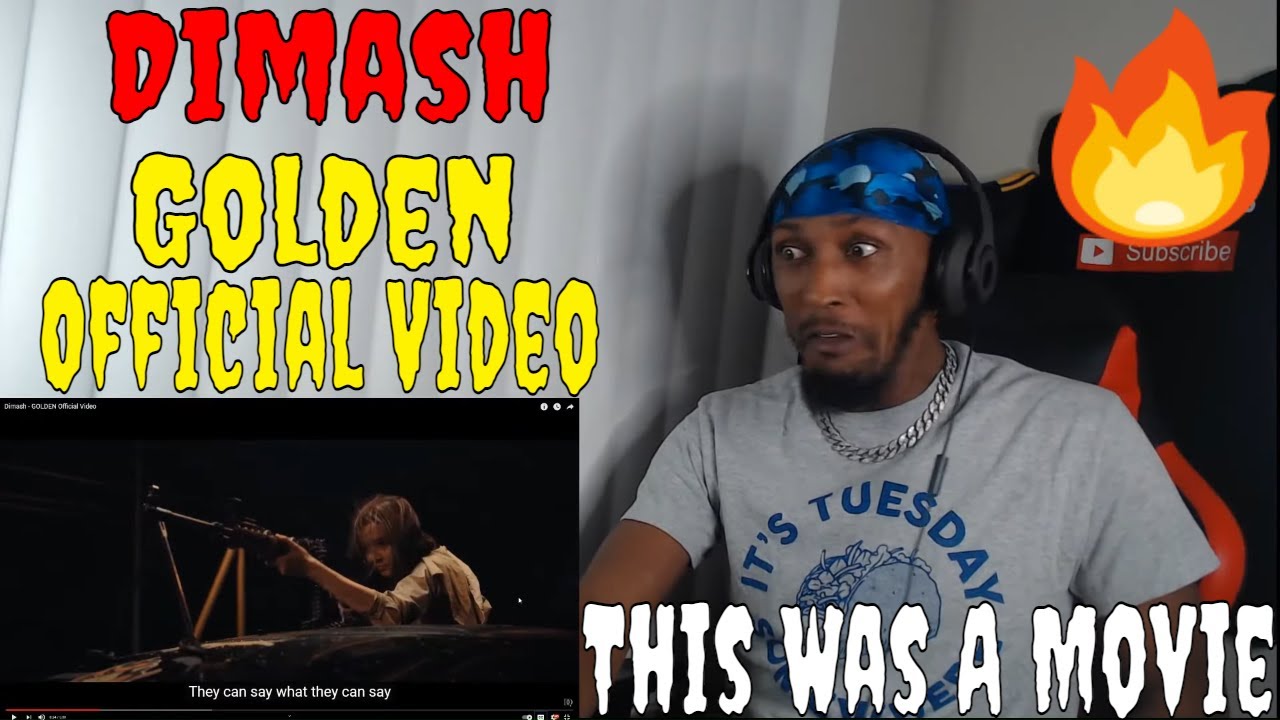 This Was A Movie | Dimash - GOLDEN (Official Video) REACTION