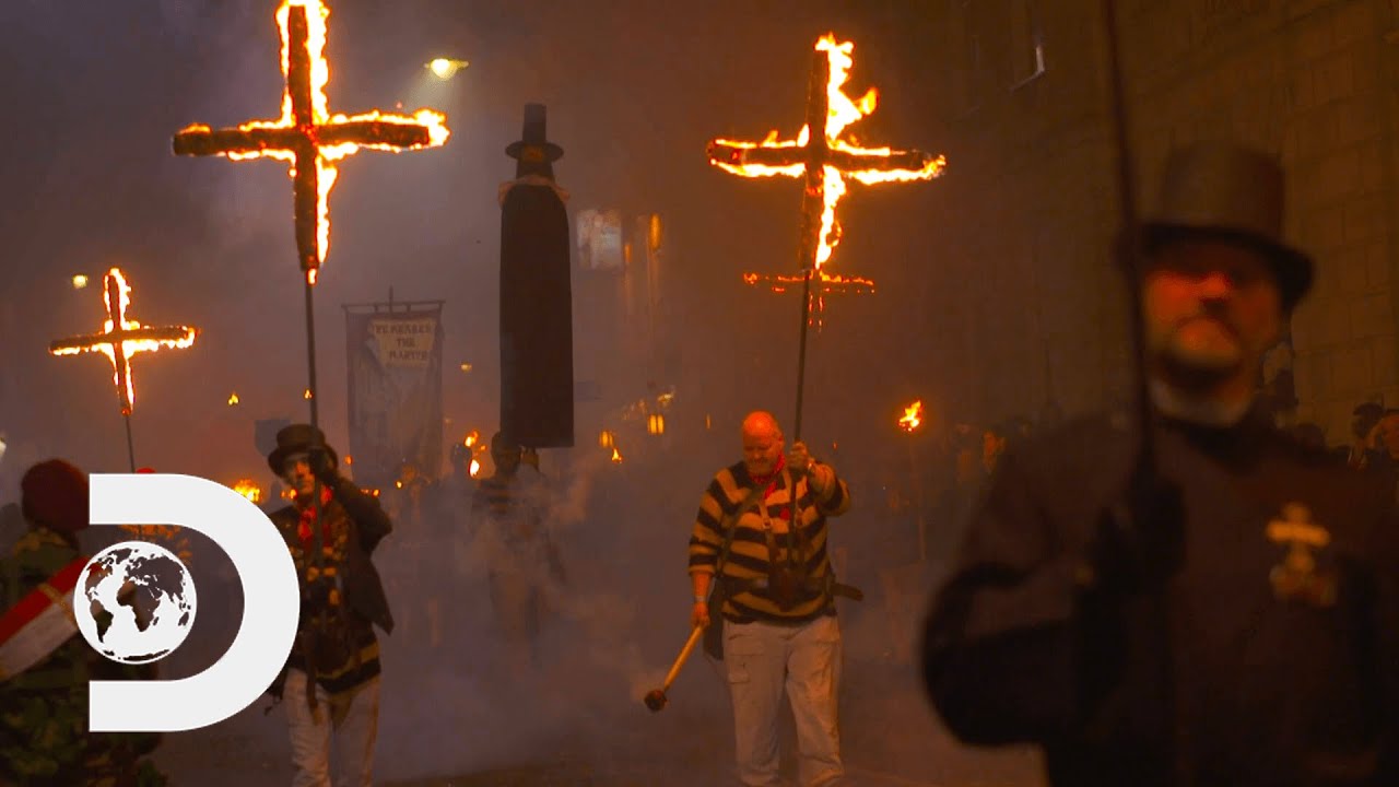 The Crazy History Behind Bonfire Night In England | Legendary Locations