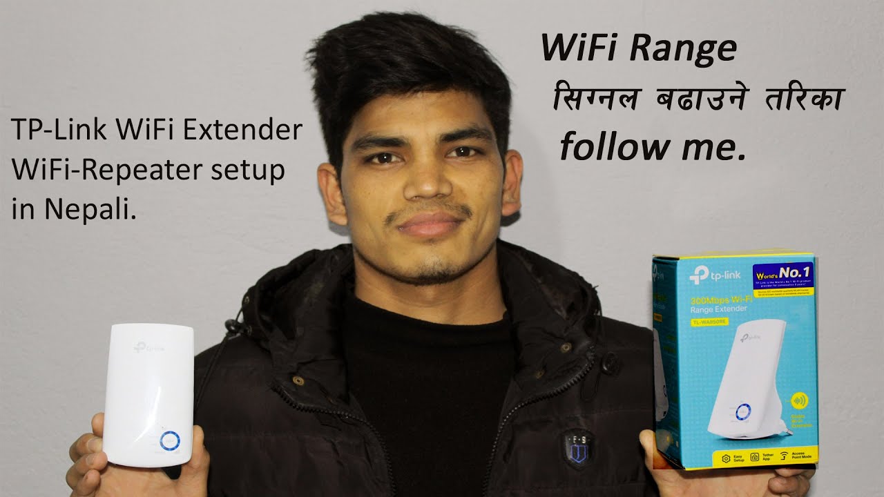 TP-Link WiFi  Range Extender setup. TP-Link WiFi Repeater setup in nepali.  nepali man channel