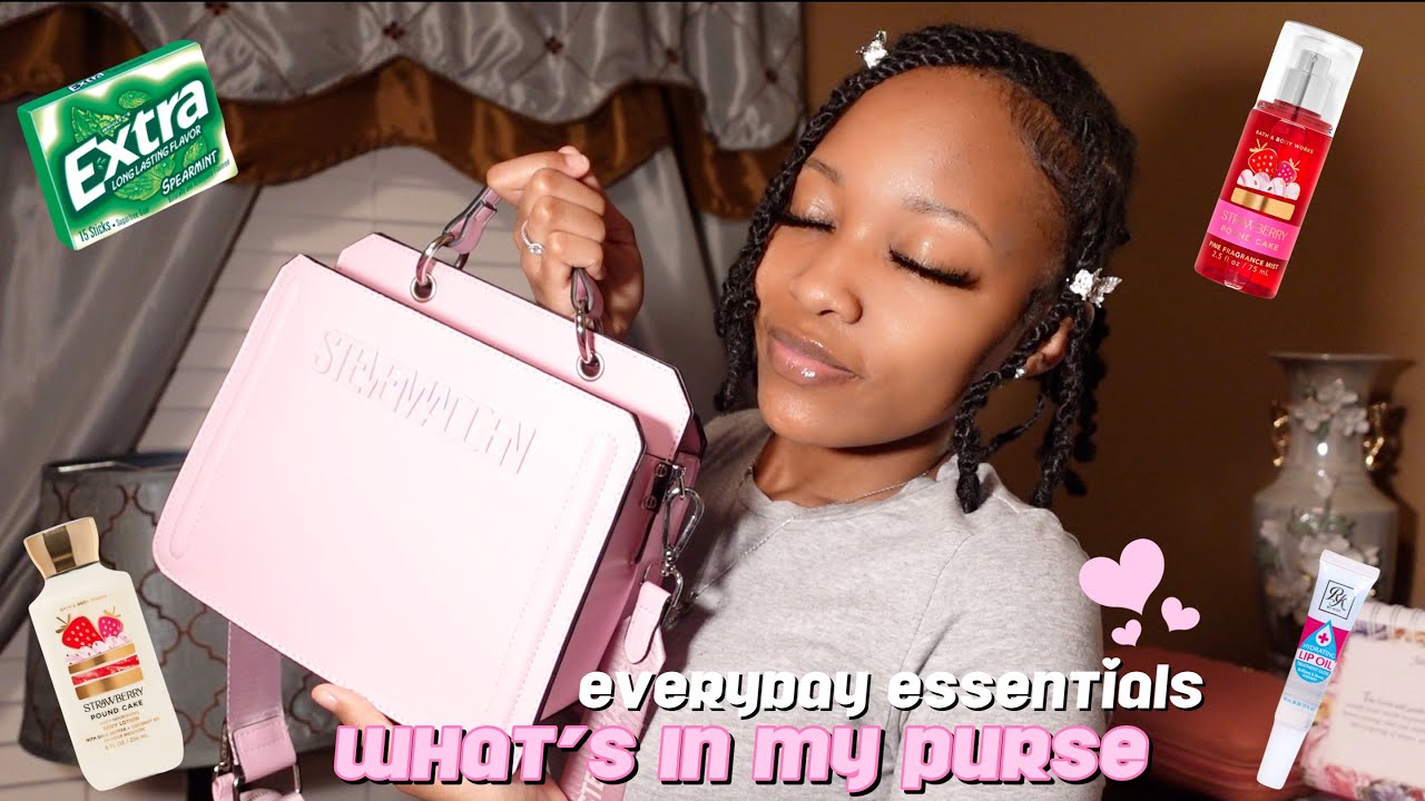 WHAT'S IN MY PURSE | THE VIRAL STEVE MADDEN BEVELYN BAG