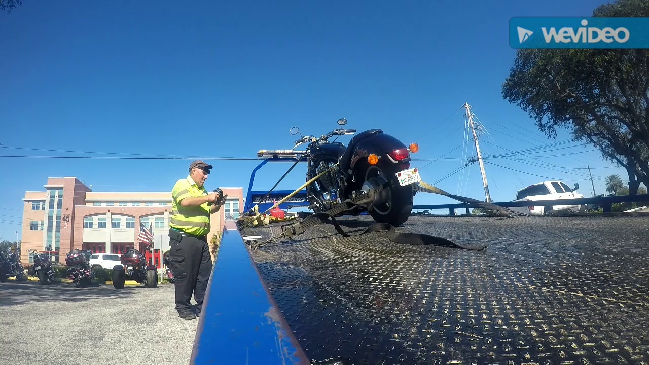 motorcycle towing