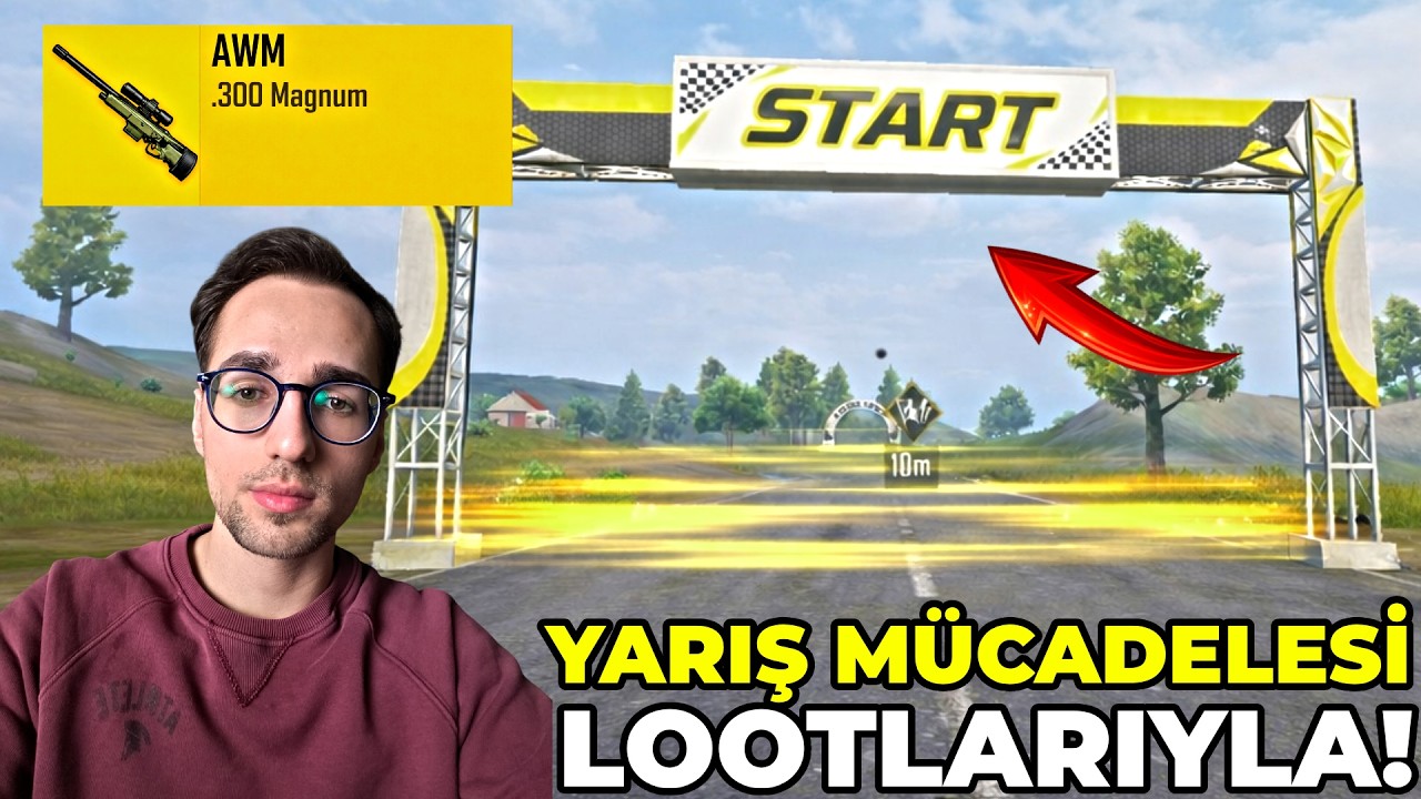 YARIŞ MÜCADELESİ LOOTLARIYLA WIN ALMAK ! PUBG MOBILE