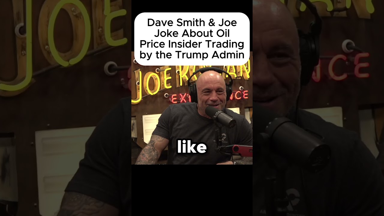 Dave Smith & Joe Joke About Oil Price Insider Trading #jre #joerogan #joeroganexperience
