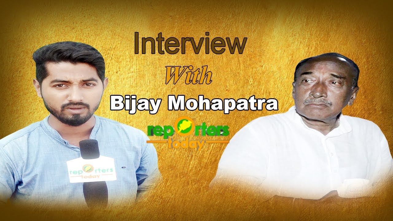 Interview with BJP MLA candidate Bijay Mohapatra