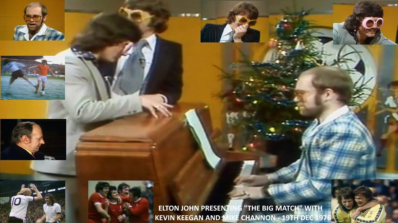 ELTON JOHN PRESENTING THE “BIG MATCH” WITH KEVIN KEEGAN AND MIKE CHANNON–PART THREE–19TH DEC 1976