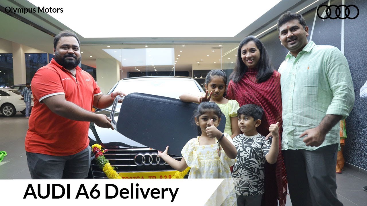 Luxury Car Audi A6 Delivery || Audi Hyderabad