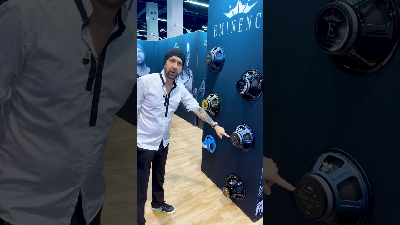 New EMINENCE Speakers! (Namm 2026)