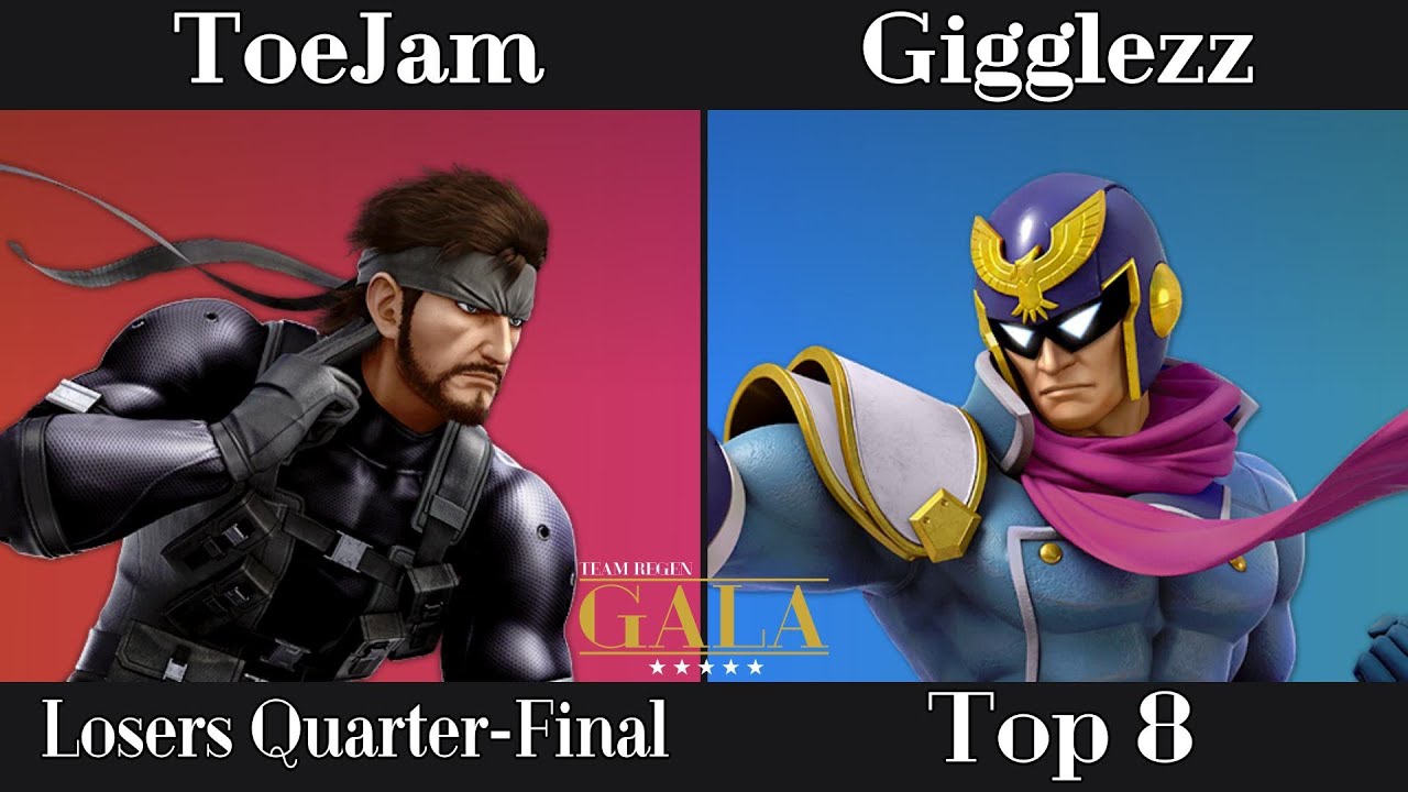 Gala: Losers Quarters - Gigglezz (Captain Falcon) Vs ToeJam (Snake)