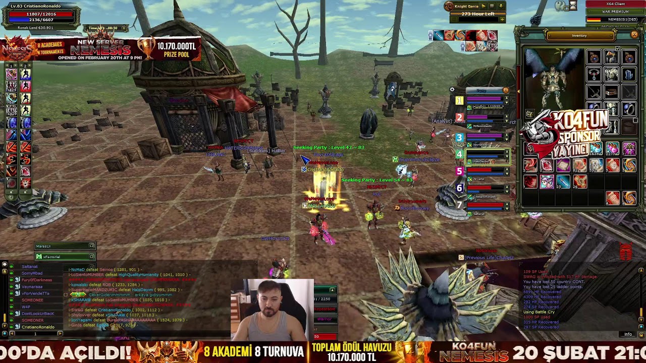 🏆KO4FUN - NEMESIS GELİYORRRRRR Ödüllü Farm Beta 13 Şubat -16 Şubat NEMESIS Official Açılış 20 Şubat