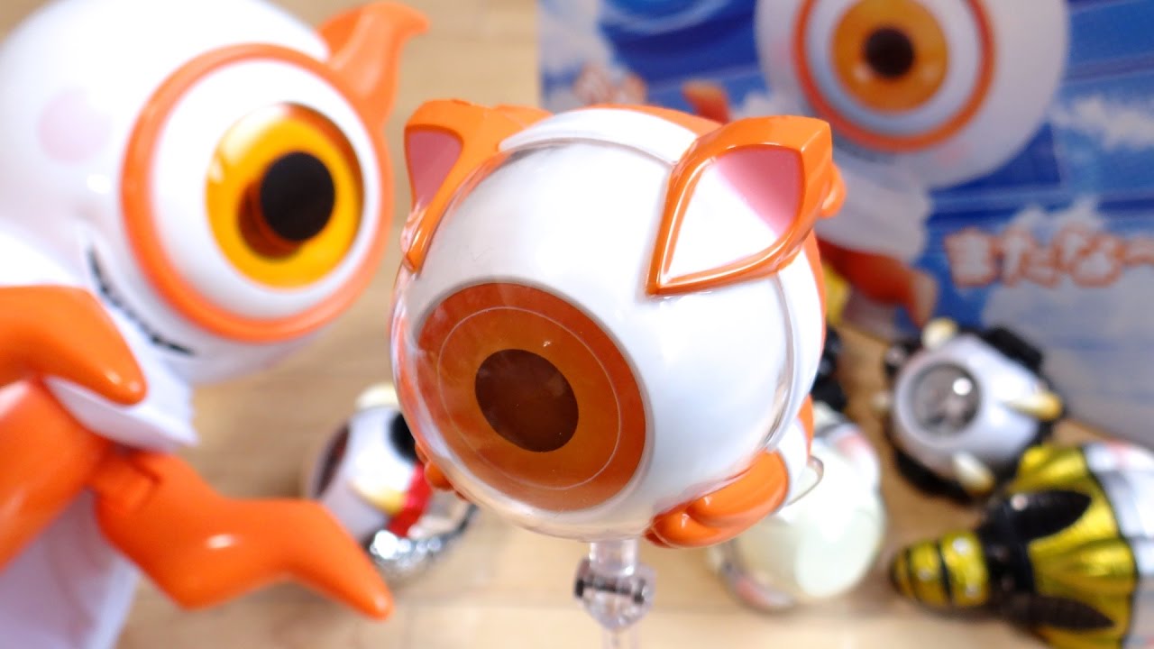 初の猫型ゴーストアイコン！ユルセン眼魔アイコンが可愛いすぎる！プレバン限定 眼魔アイコンセット ファイナル 全6種レビュー！仮面ライダーゴースト