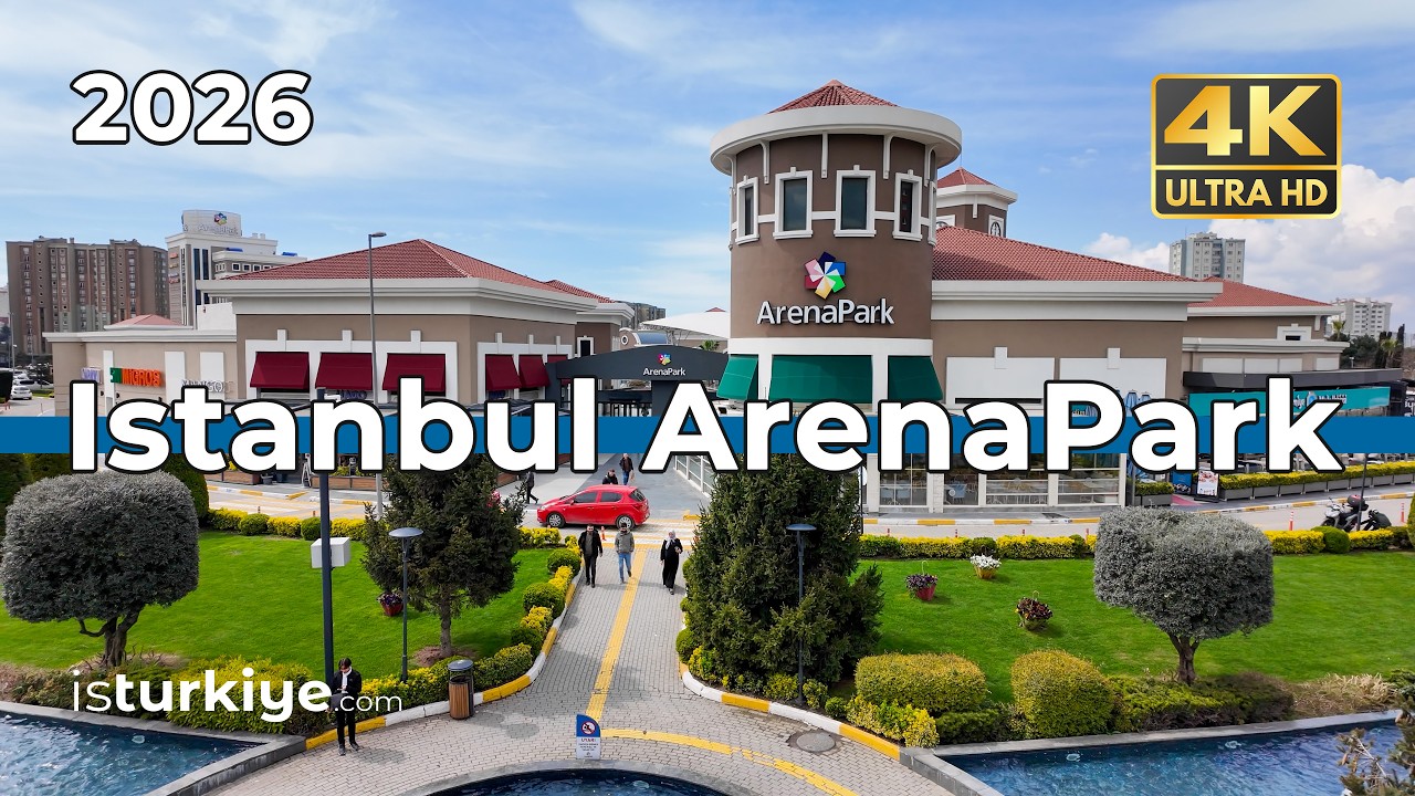 [4K] ArenaPark Istanbul 2026 🇹🇷 A Hidden Shopping Mall in Istanbul! | Walking Tour in T&uuml;rkiye