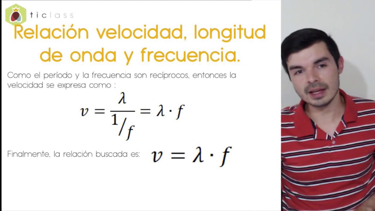 Longitud de onda, frecuencia y velocidad de propagación