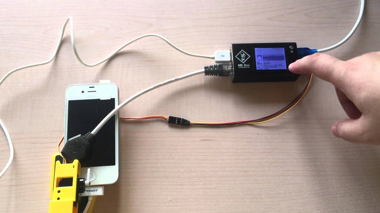 HD Box   Unlock UserCode Using IO8 Adapter