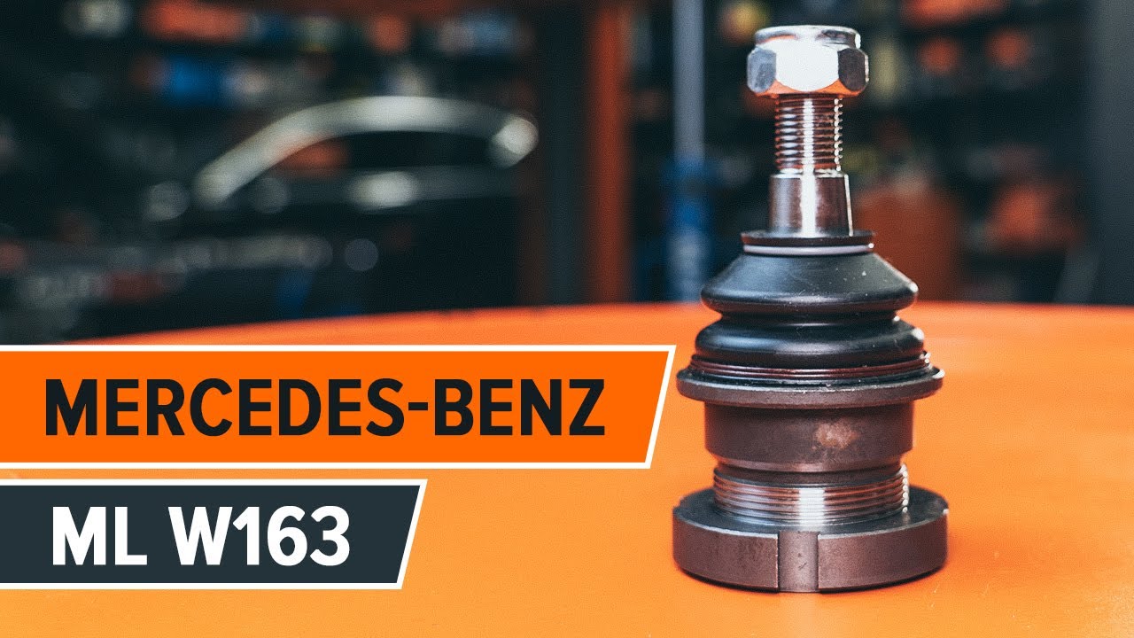 Wie MERCEDES ML W163 Traggelenk vorne wechseln [AUTODOC TUTORIAL]